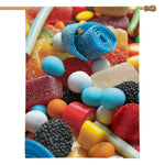 Yummy Gummy Print House Flag