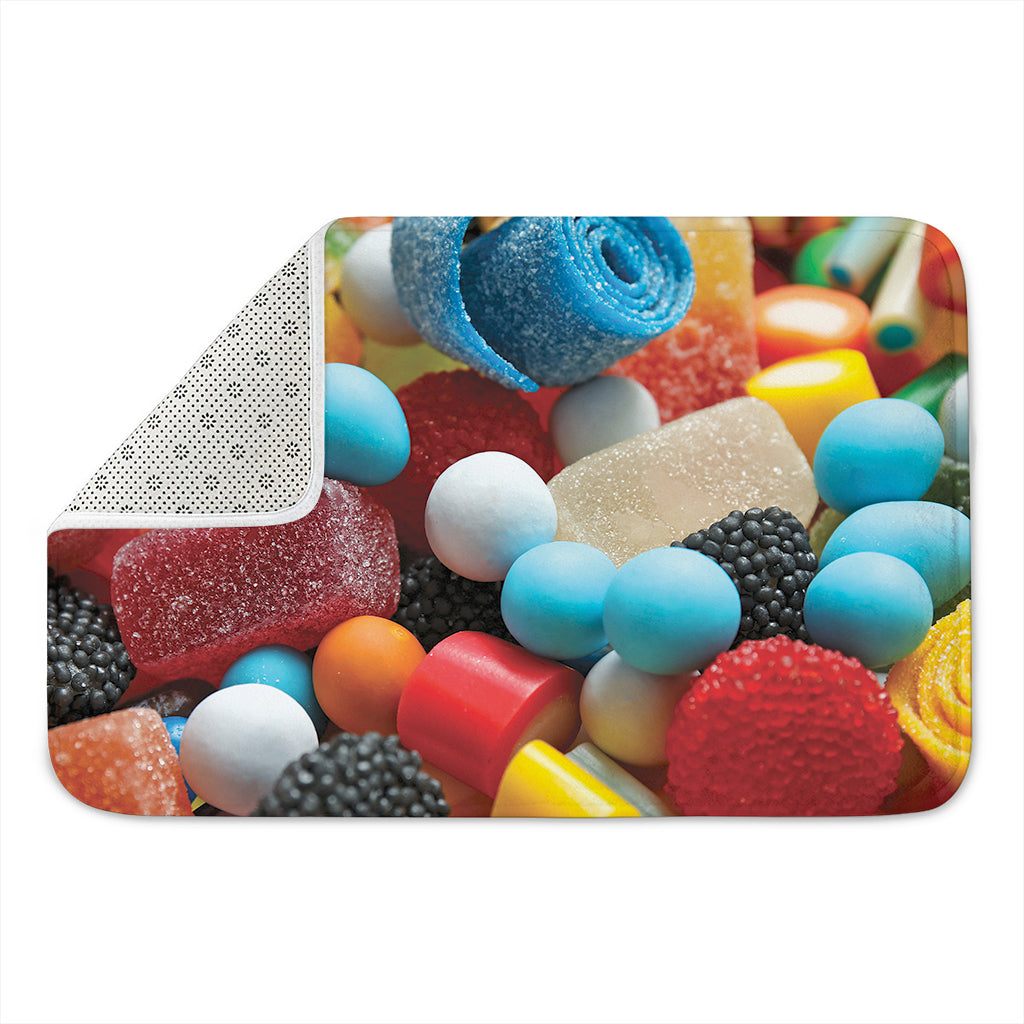 Yummy Gummy Print Indoor Door Mat