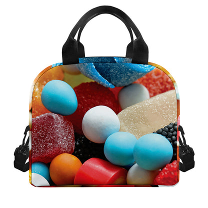 Yummy Gummy Print Insulated Lunch Bag