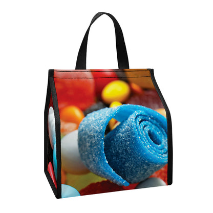 Yummy Gummy Print Insulated Lunch Tote