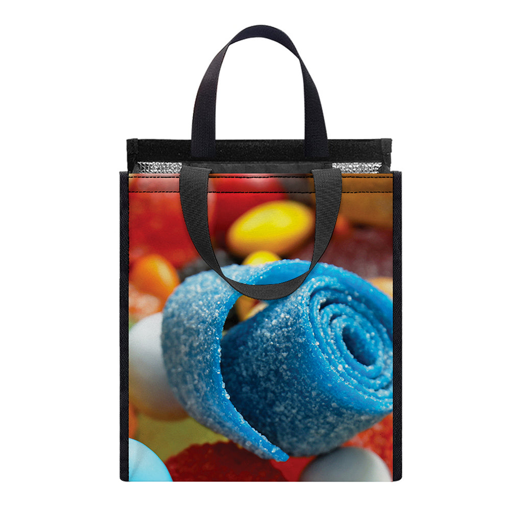 Yummy Gummy Print Insulated Lunch Tote