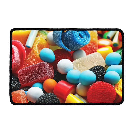 Yummy Gummy Print Kitchen Mat
