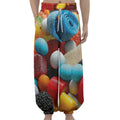 Yummy Gummy Print Lantern Pants