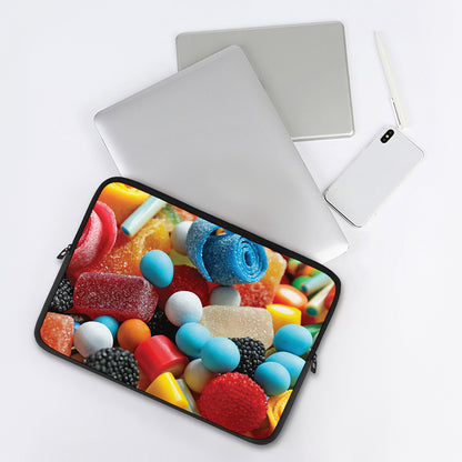 Yummy Gummy Print Laptop Sleeve