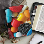 Yummy Gummy Print Leather Bible Cover