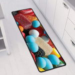 Yummy Gummy Print Long Kitchen Mat