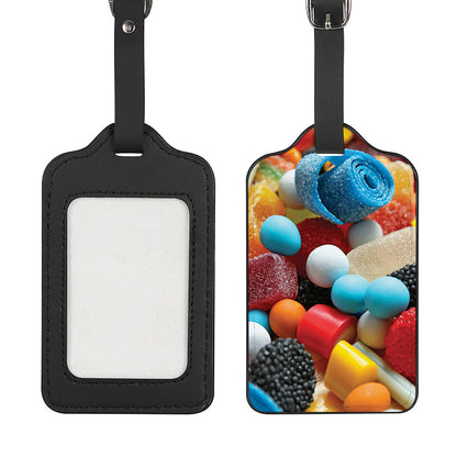 Yummy Gummy Print Luggage Tag