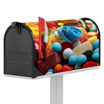 Yummy Gummy Print Mailbox Cover