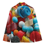 Yummy Gummy Print Men's Blazer