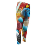 Yummy Gummy Print Men's Compression Pants