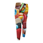 Yummy Gummy Print Men's Compression Pants