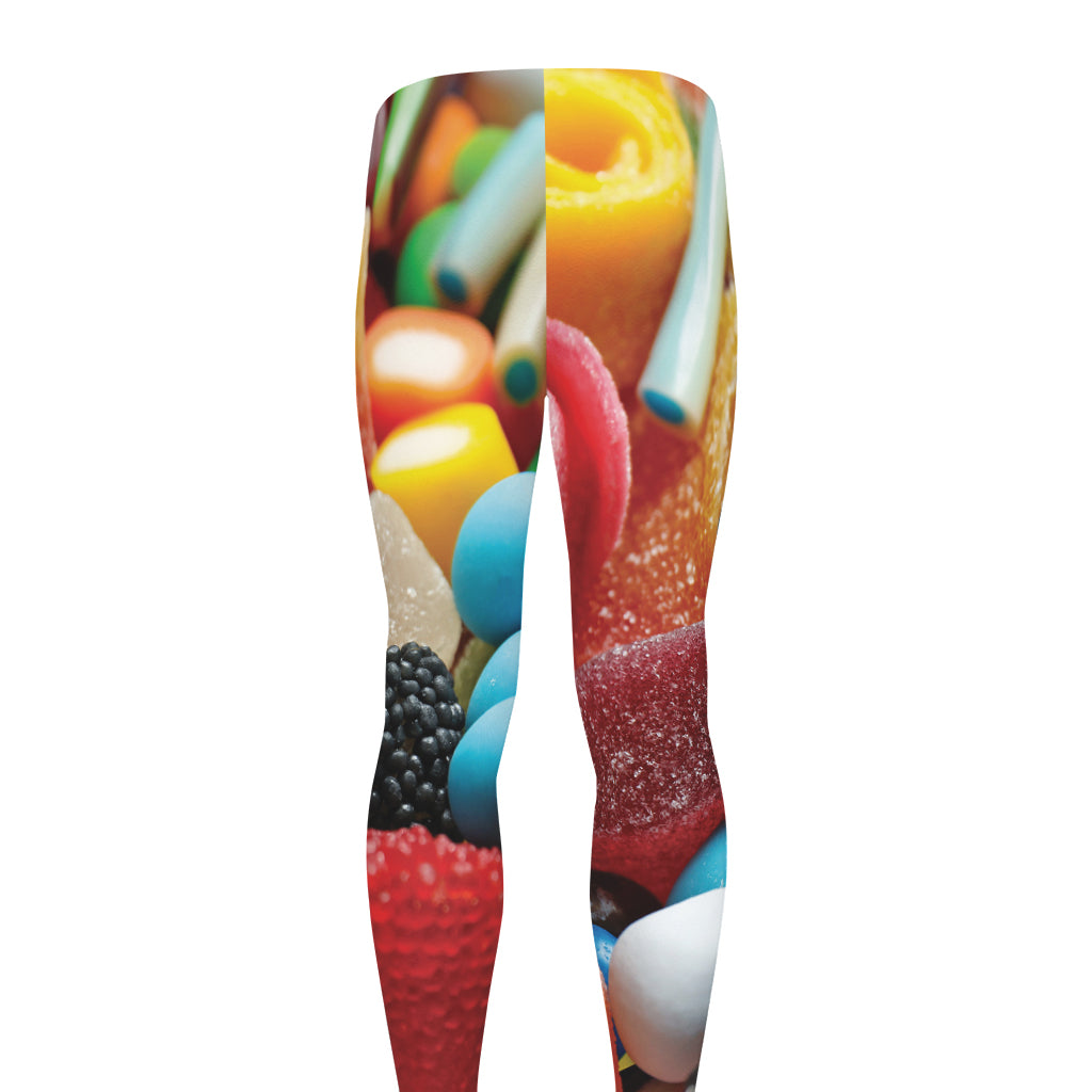 Yummy Gummy Print Men's leggings