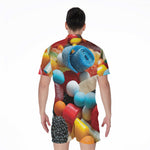 Yummy Gummy Print Men's Rompers