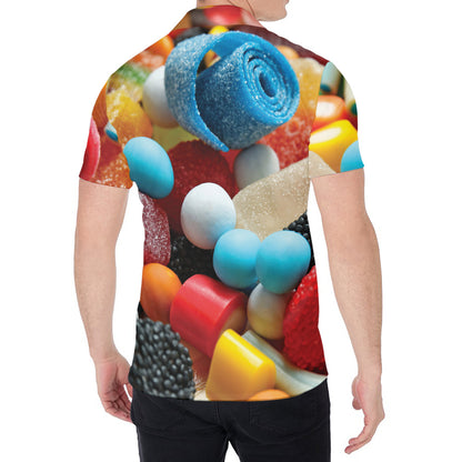 Yummy Gummy Print Men's Shirt