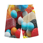 Yummy Gummy Print Men's Sports Shorts