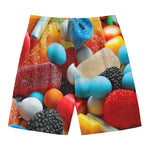 Yummy Gummy Print Men's Swim Trunks