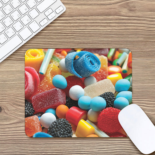 Yummy Gummy Print Mouse Pad