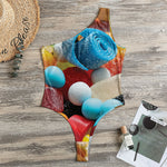 Yummy Gummy Print One Shoulder Bodysuit