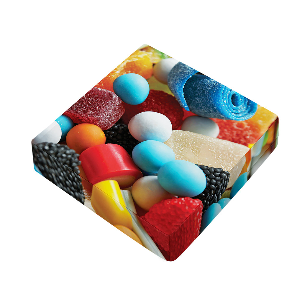 Yummy Gummy Print Outdoor Seat Cushion Cover