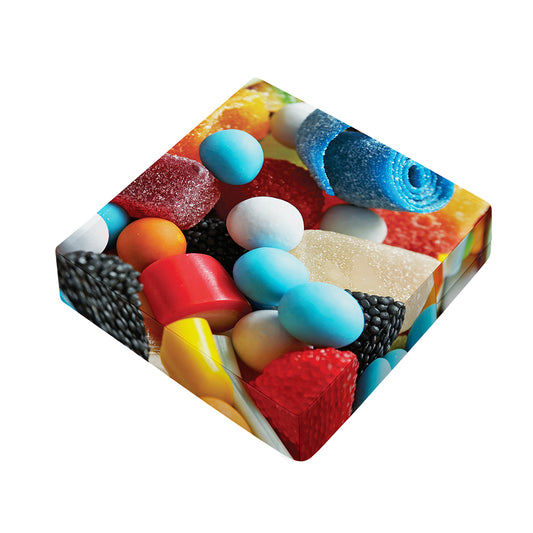 Yummy Gummy Print Outdoor Seat Cushion Cover