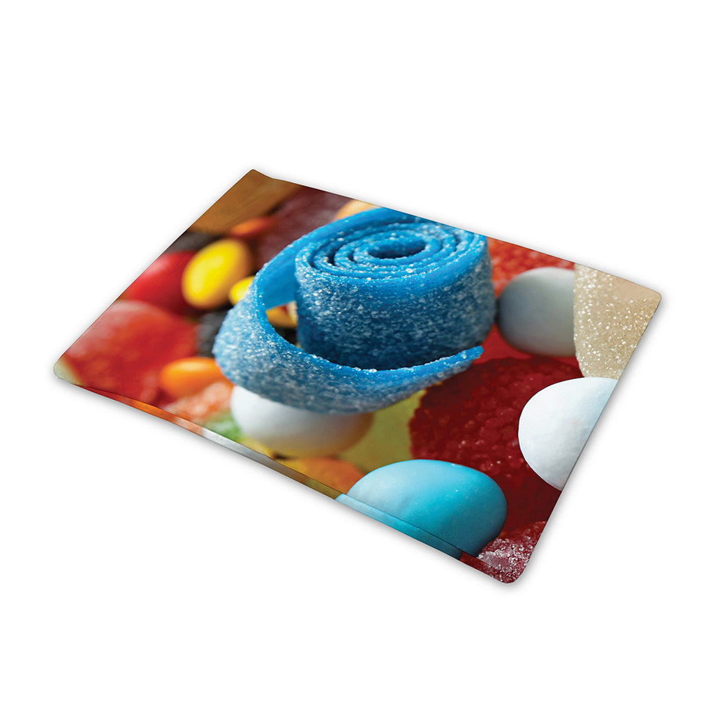 Yummy Gummy Print Pet Cooling Mat Cover