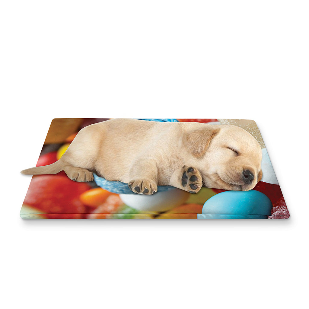 Yummy Gummy Print Pet Cooling Mat Cover