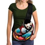 Yummy Gummy Print Pet Sling Carrier