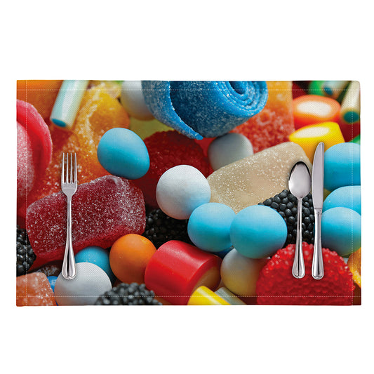 Yummy Gummy Print Placemat