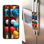 Yummy Gummy Print Refrigerator Handle Covers
