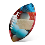 Yummy Gummy Print Rugby Ball