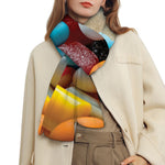Yummy Gummy Print Scarf