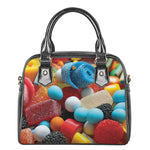 Yummy Gummy Print Shoulder Handbag