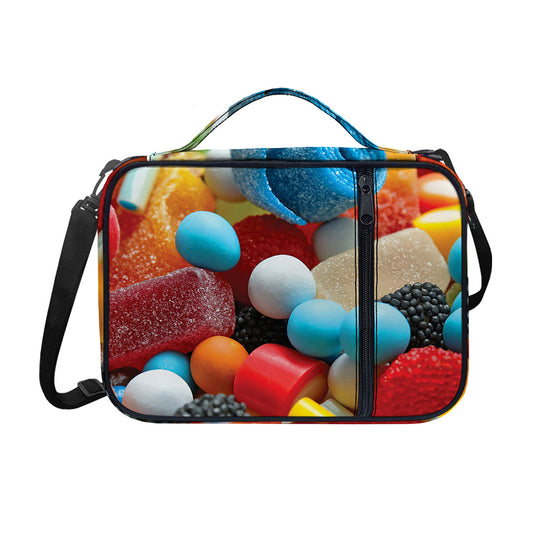 Yummy Gummy Print Shoulder Strap Bible Bag