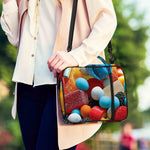 Yummy Gummy Print Shoulder Strap Bible Bag