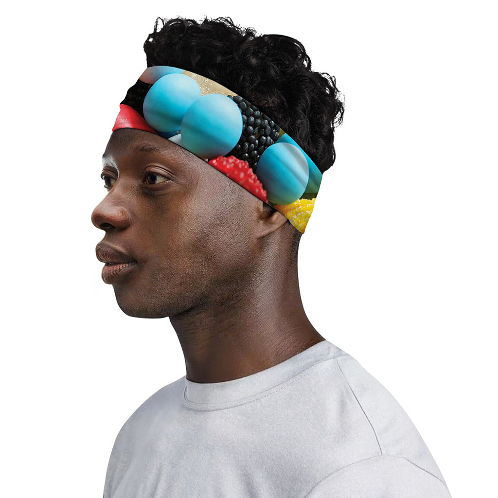 Yummy Gummy Print Sports Headband
