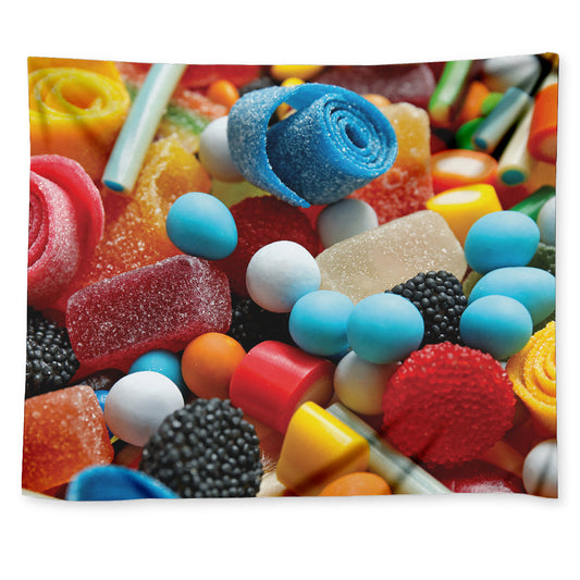 Yummy Gummy Print Tapestry