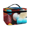 Yummy Gummy Print Travel Makeup Bag