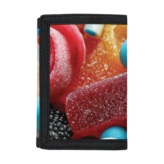 Yummy Gummy Print Trifold Wallet