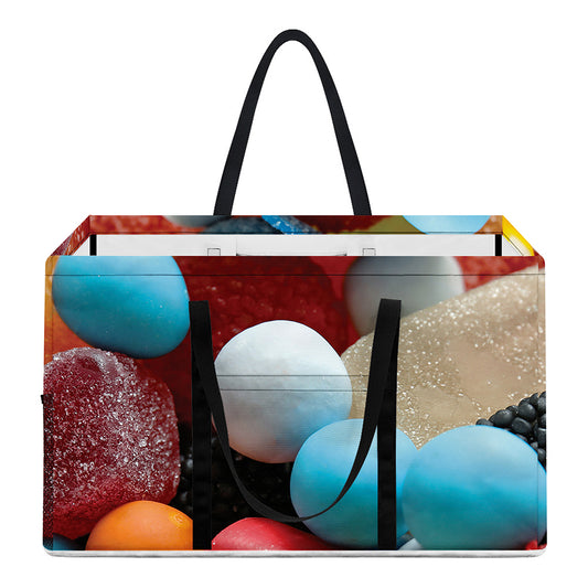 Yummy Gummy Print Utility Tote Bag