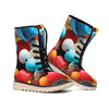 Yummy Gummy Print Winter Boots