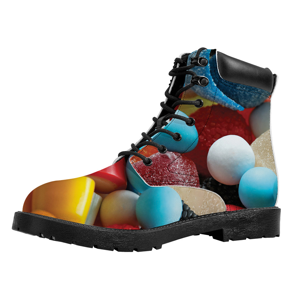 Yummy Gummy Print Work Boots