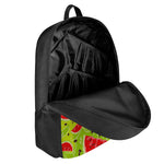 Yummy Watermelon Pieces Pattern Print 17 Inch Backpack