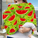 Yummy Watermelon Pieces Pattern Print Baby Seat Cover