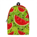 Yummy Watermelon Pieces Pattern Print Backpack