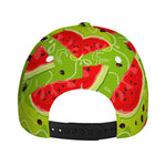 Yummy Watermelon Pieces Pattern Print Baseball Cap