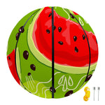 Yummy Watermelon Pieces Pattern Print Basketball