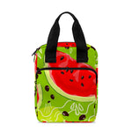 Yummy Watermelon Pieces Pattern Print Bible Tote Bag