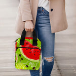 Yummy Watermelon Pieces Pattern Print Bible Tote Bag