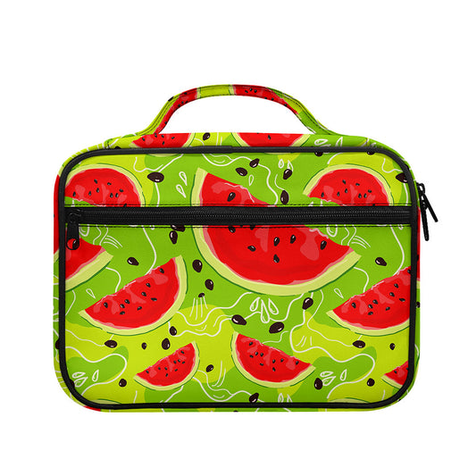 Yummy Watermelon Pieces Pattern Print Briefcase Bible Bag