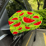 Yummy Watermelon Pieces Pattern Print Car Side Mirror Covers